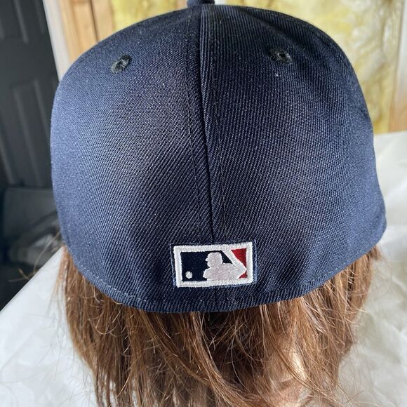 SneakerTown New Era Baltimore Orioles Fitted Hat 50th Anniversary Size 7 1/4 MLB - Picture 5 of 7